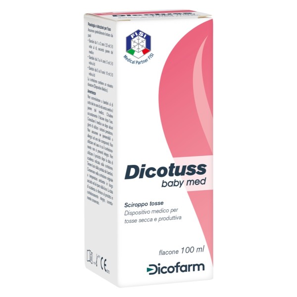 Dicotuss Baby Med Sciroppo Tosse 100ml
