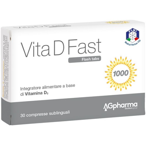 Vita D Fast Flash Tabs 30 Compresse Sublinguali