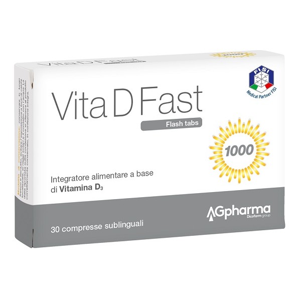 Vita D Fast Flash Tabs 30 Compresse Sublinguali