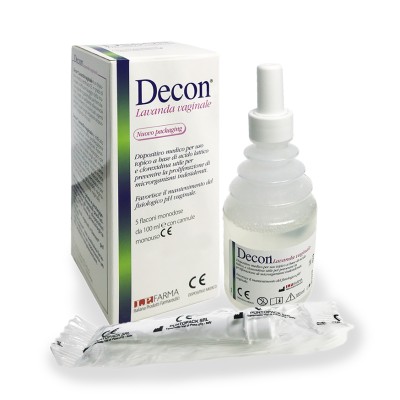 Decon Lavanda Vaginale 5 flaconi monodose da 100ml