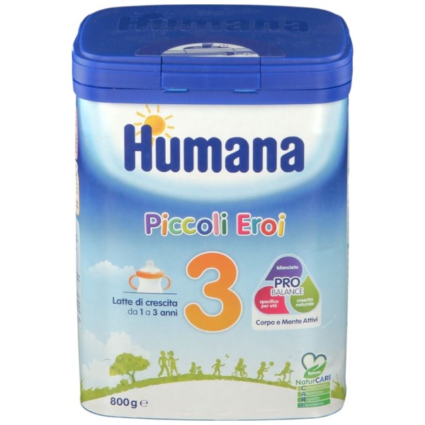 Humana 3 Piccoli Eroi PROBALANCE Latte in Polvere 800g