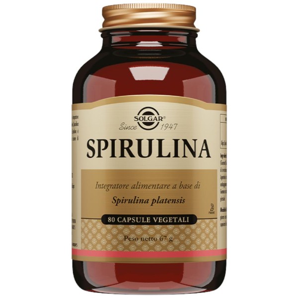 Spirulina 80 Capsule Vegetali