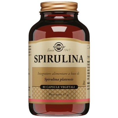 Spirulina 80 Capsule Vegetali