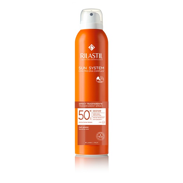 Rilastil Sun System Transparent Spray SPF50+ Corpo 200ml