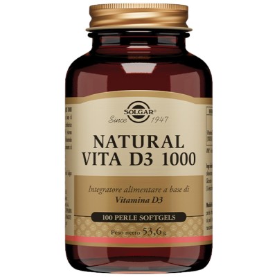 Natural Vita D3 1000 100 Perle Softgels