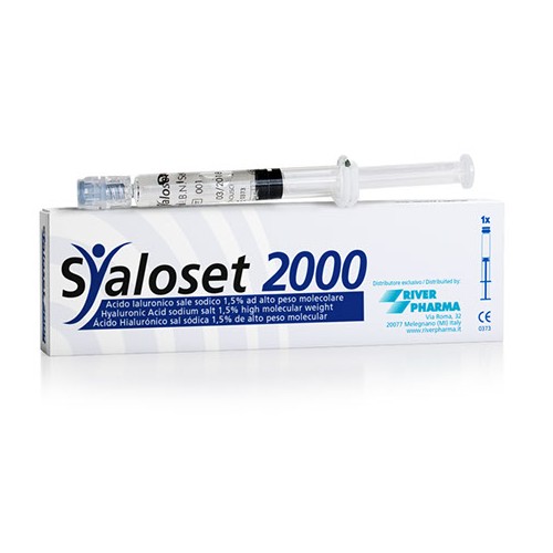 SYALOSET 2000 1 Siringa 1,5% 2ml