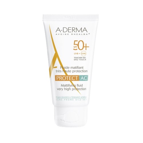 ADERMA A-D PROTECT AC FLUIDO MAT 50+ 40 ML