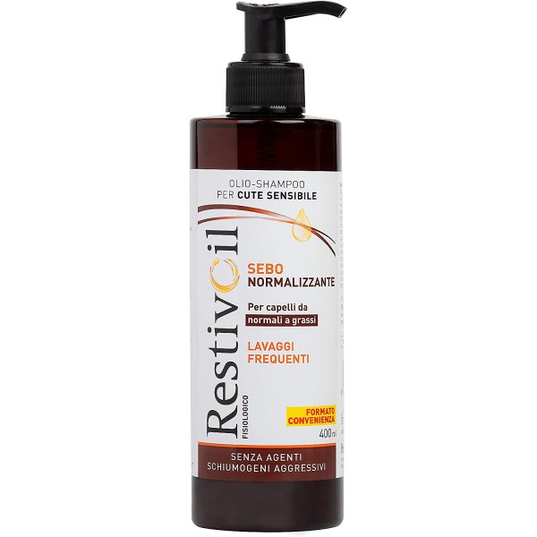 RestivOil Fisiologico Sebonormalizzante Olio Shampoo 400ml