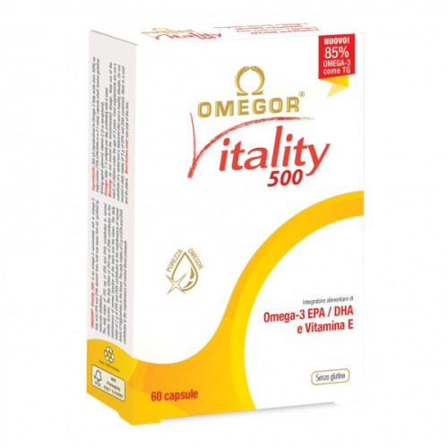 OMEGOR Vitality 500 60 Capsule