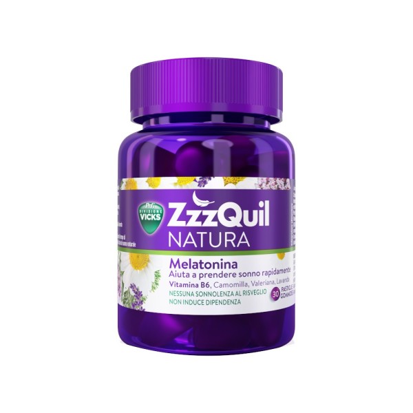 Vicks ZzzQuil Natura 30 Pastiglie Gommose