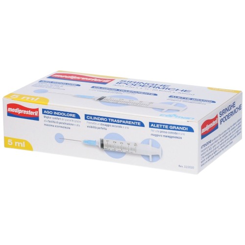 Medipresteril 10 Siringhe Ipodermiche 5 ml