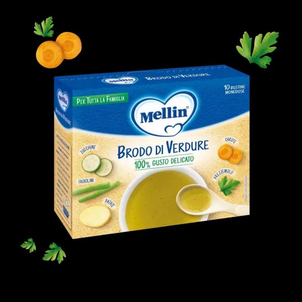 MELLIN BRODO DI VERDURE 10 X 8 G