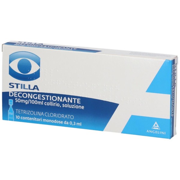 Stilla Decongestionante 0,05% Collirio 10 Contenitori Monodose 0,3ml