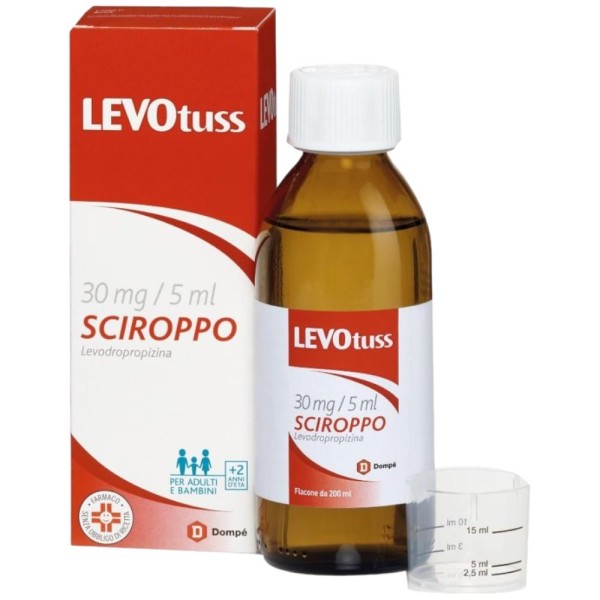 LEVOtuss Sciroppo 200ml 30mg/5ml