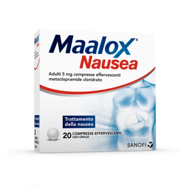 Maalox Nausea 20 Compresse Effervescenti 5mg