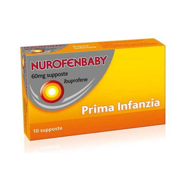 NurofenBaby 60mg 10 Supposte Prima Infanzia