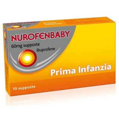 NurofenBaby 60mg 10 Supposte Prima Infanzia