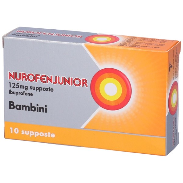 NurofenJunior Bambini 125mg 10 Supposte