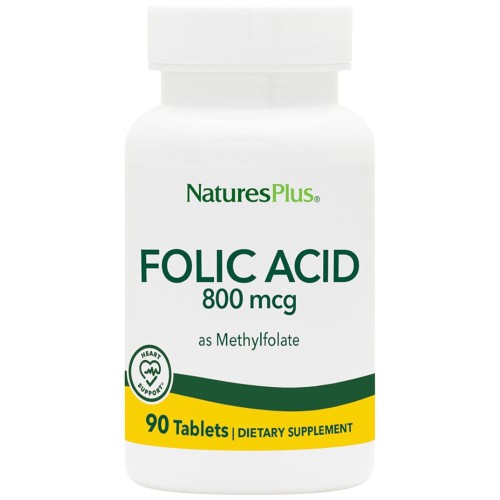 Natures Plus Acido Folido 800 mcg 90 Tavolette