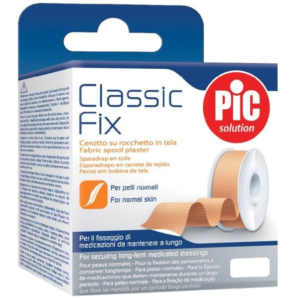 PiC Solution Classic Fix Cerotto su Rocchetto in tela 2,5x500cm