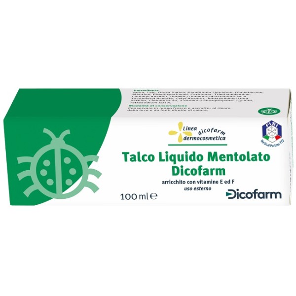 Talco Liquido Mentolato Dicofarm 100ml