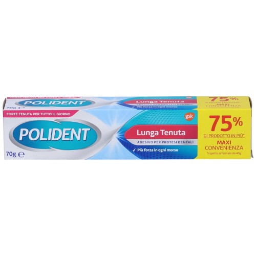 Polident Lunga Tenuta Crema Adesiva 70g