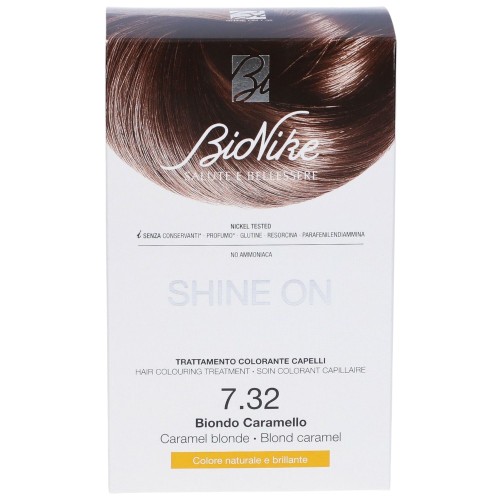 Shine On Trattamento Colorante Capelli 7.32 Biondo Caramello