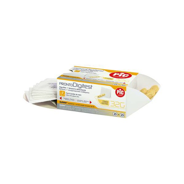 PiC Solution PRONTO DIGITEST Lancette G32 25 pezzi