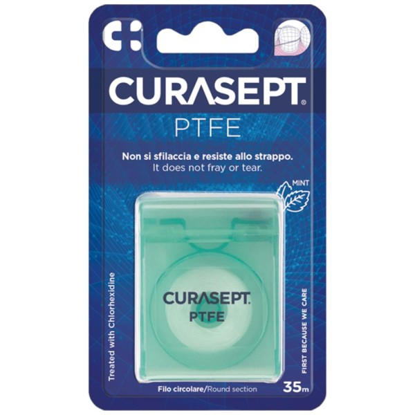 Curasept Floss PTFE Filo Interdentale con Clorexidina 35m