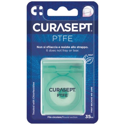 Curasept Floss PTFE Filo Interdentale con Clorexidina 35m