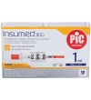 PiC Solution Insumed 30G x 12,7mm 30 Siringhe da insulina 1 ml