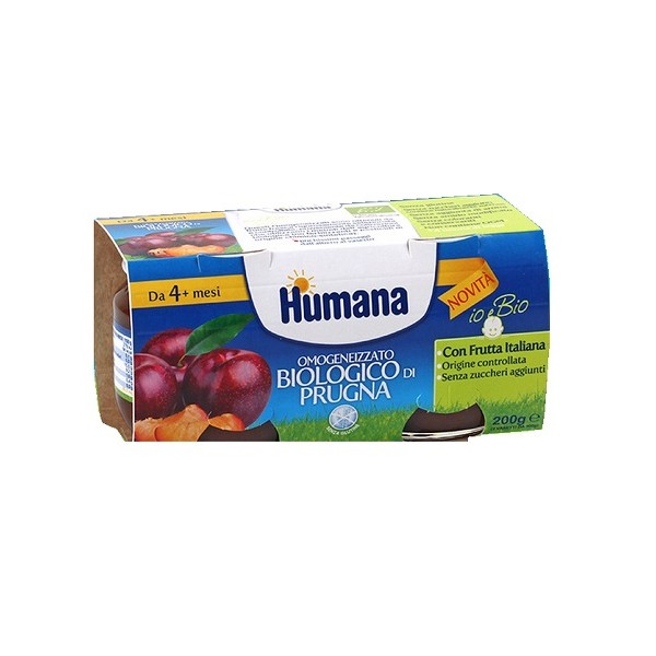 OMO HUMANA Prugna 2x100g