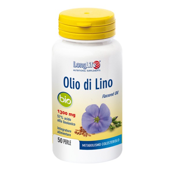 LongLife Olio di Lino Bio 50 PERLE