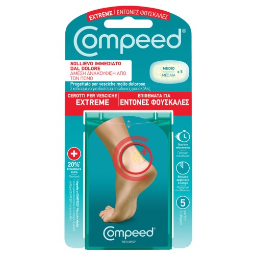 Compeed Cerotti Vesciche Extreme 5 Pezzi