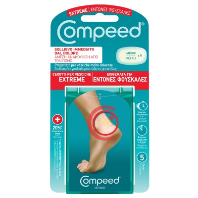 Compeed Cerotti Vesciche Extreme 5 Pezzi
