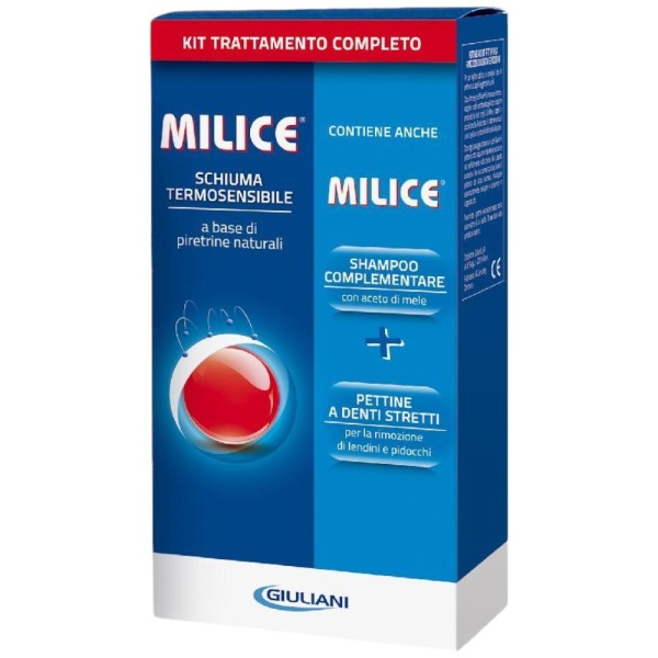 Milice Schiuma e Freelice Shampoo 150ml Multipack