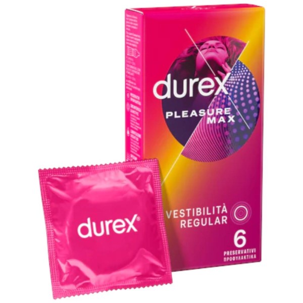 Durex Pleasure Max 6 Preservativi