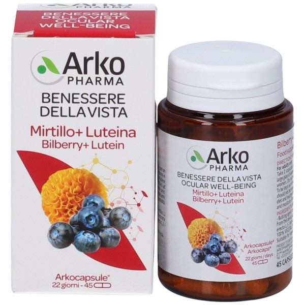Arkocapsule Mirtillo + Luteina 45 Capsule