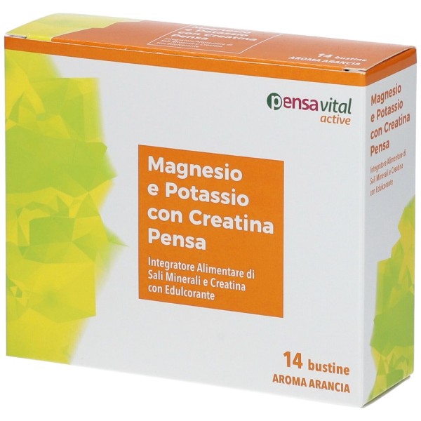 Magnesio e Potassio con Creatina pensa 14 Bustine