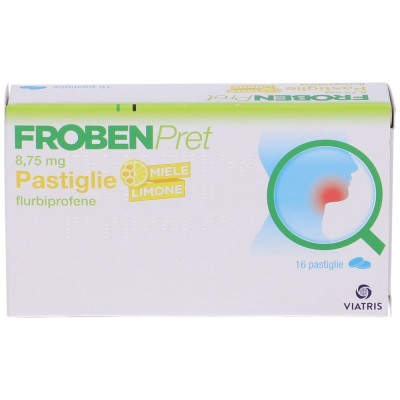 FROBENPret 8,75mg 16 Pastiglie Limone e Miele