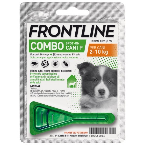Frontline Combo Cani da 2-10 Kg 1 Pipetta da 0,67ml