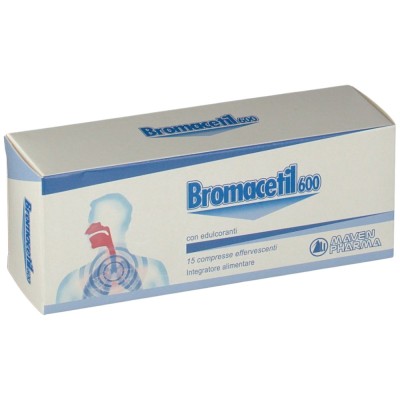 Bromacetil 600 mg 15 Compresse Effervescenti