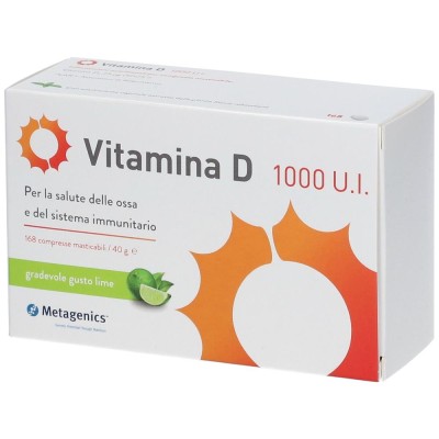 Vitamina D 1000 U.I. 168 Compresse Masticabili