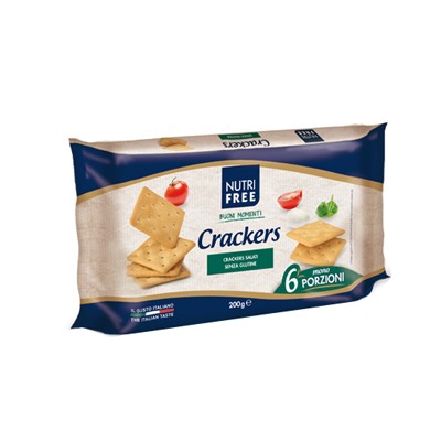 i Crackers senza glutine accompagnano insalate e secondi piatti