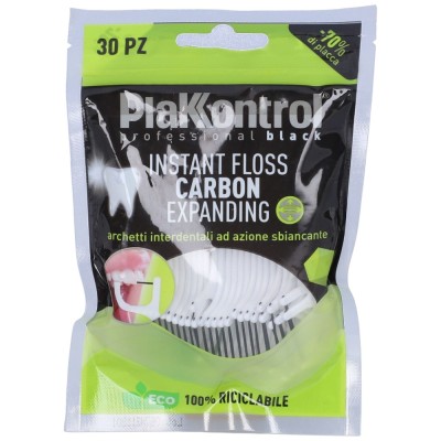 Plakkontrol Instant Floss Carbon Expanding 30 Archetti Interdentali