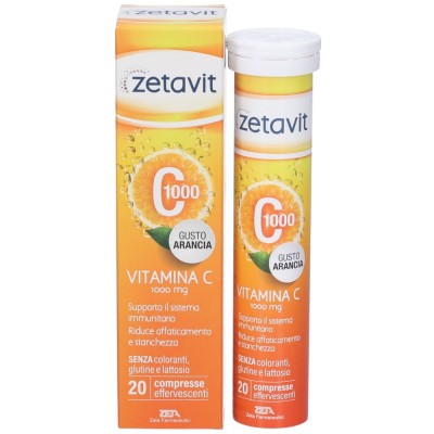 Zetavit C 1000 20 Compresse Effervescenti