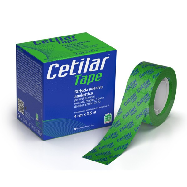 Cetilar Tape Striscia Adesiva Anelastica 4 cm x 2,5 m