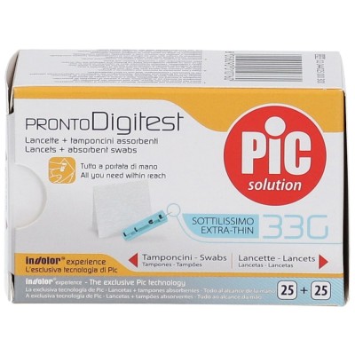 PiC Solution Pronto Digitest G33 25 Lancette