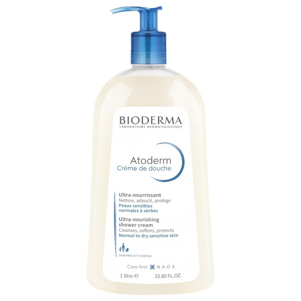 Atoderm Crème de Douche Crema Detergente Ultra Nutriente 1 Litro