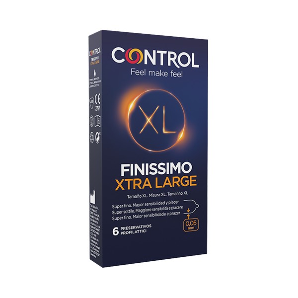 CONTROL Finissimo XL 6 Profilattici